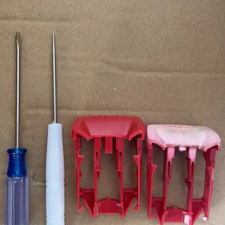 5Pcs Universal Red Car Seat Belt Buckle Set Fit for Toyota Nissan Suzuki Infiniti Lexus Vehicles